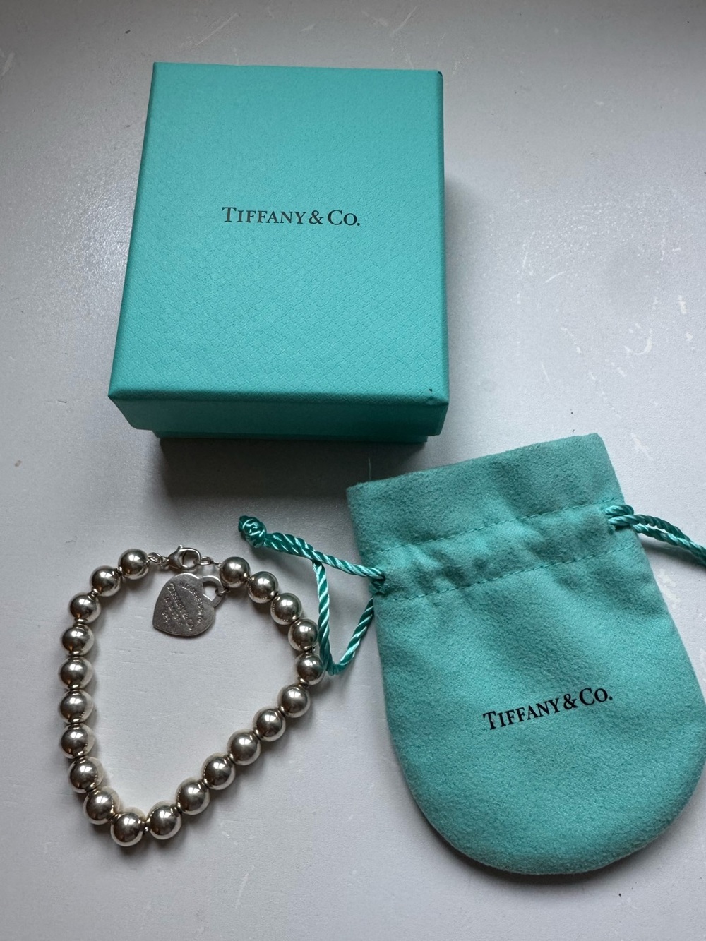Return to Tiffany Heart Tag 8mm bracelet